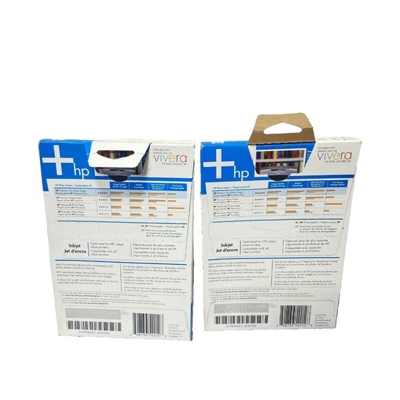 Premium Plus HP Photo Paper 2 boxes New Inkjet High Gloss 4x6" - 20 Sheets/Box - Picture 2 of 6